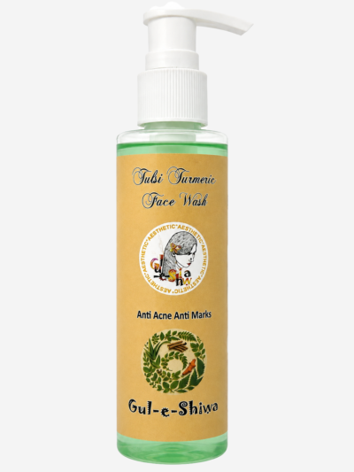 Tulsi Turmeric Face Wash – Anti Acne & Anti Marks