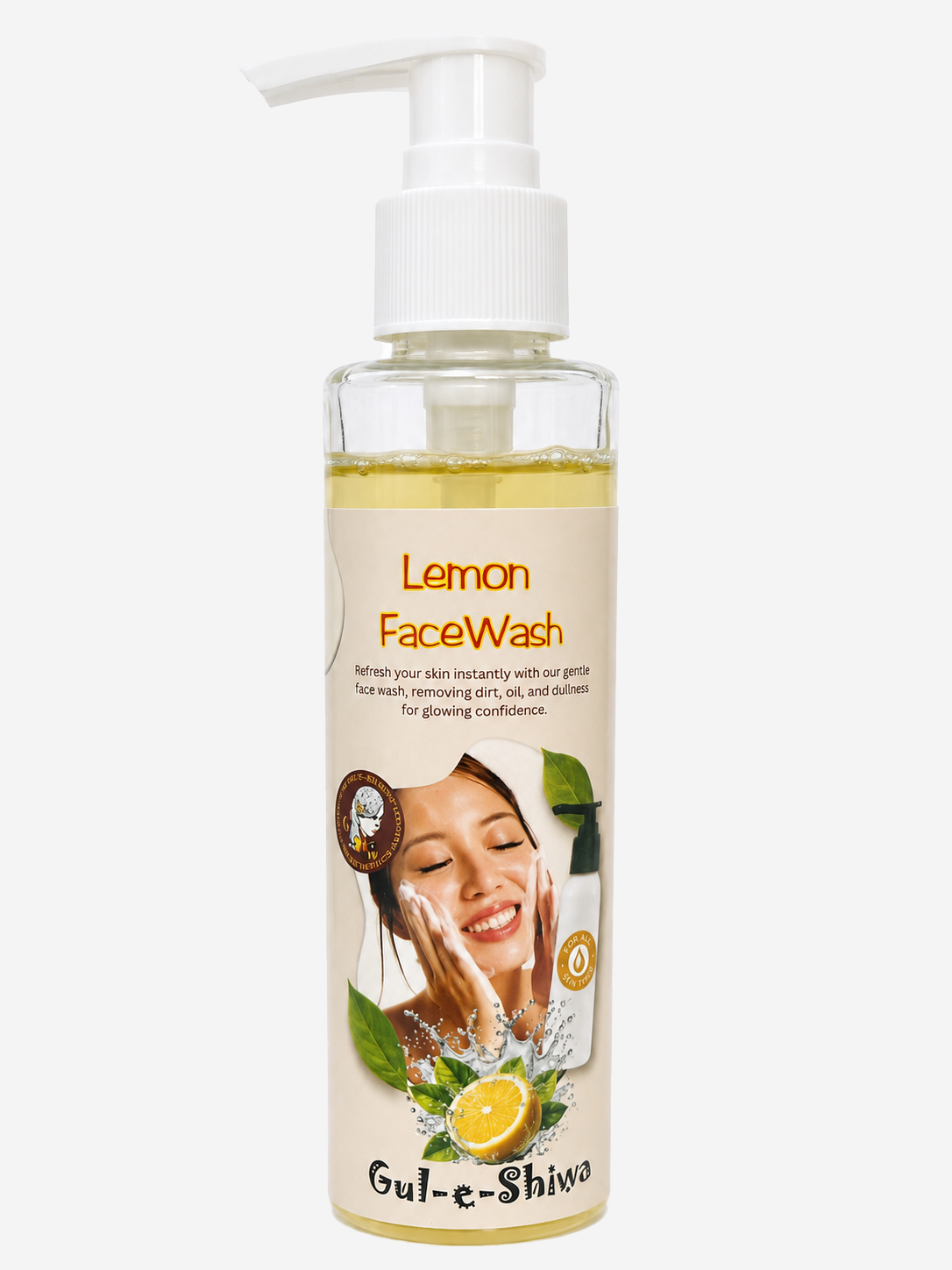 Lemon Face Wash – Refreshing Facial Cleanser
