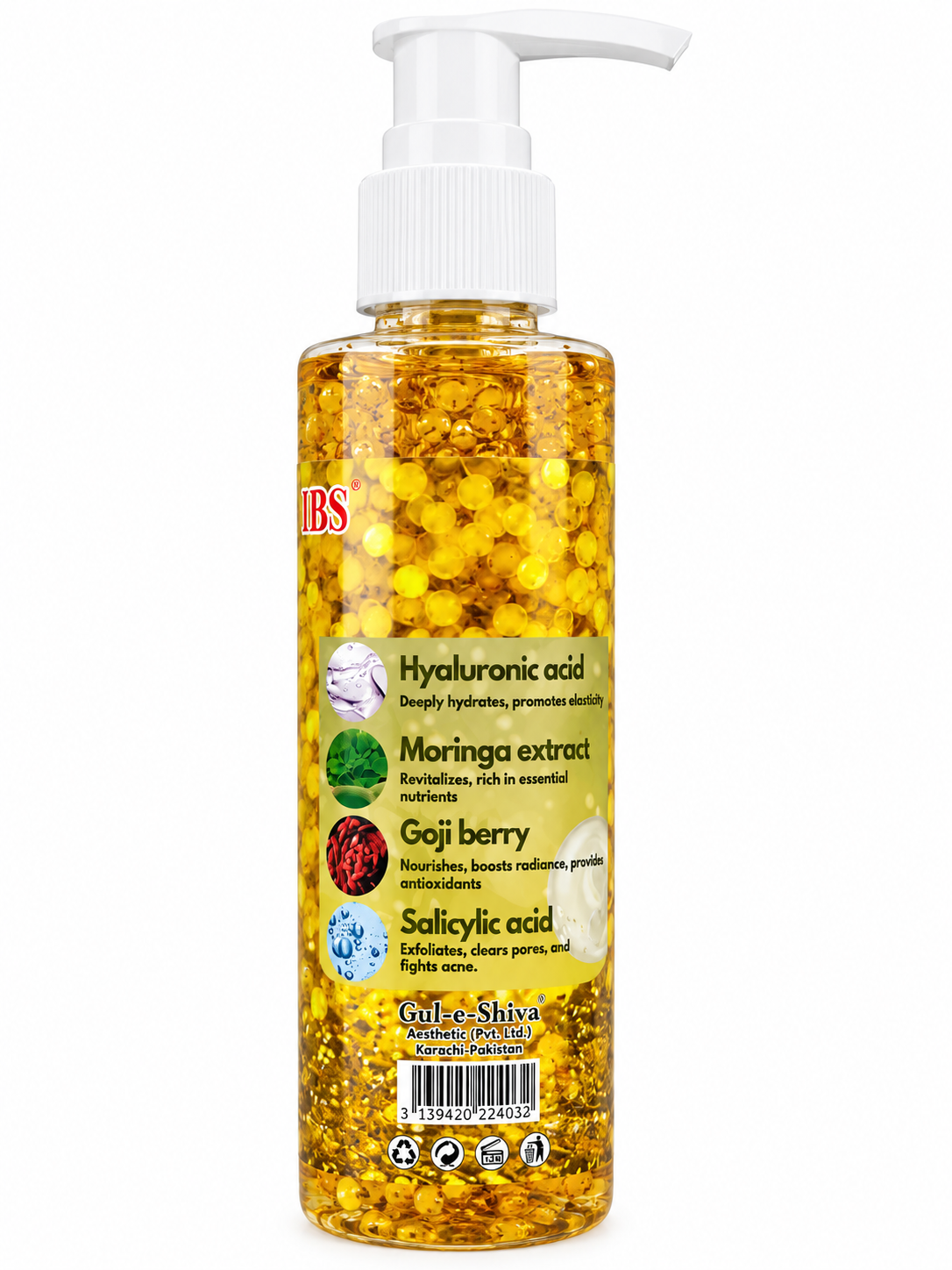 Golden Face Scrub – Cleansing & Hydrating Scrub - Image 2