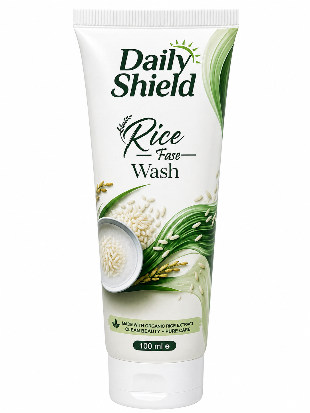 Rice Face Wash with Organic Rice Extract – 100ml